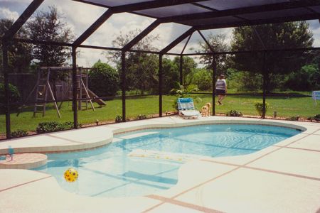 Pool enclosure
